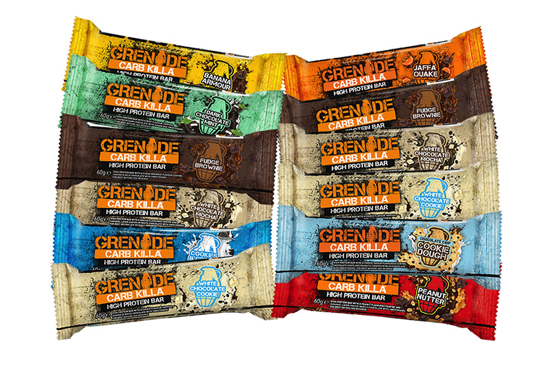 6x Grenade Carb Killa Bars
